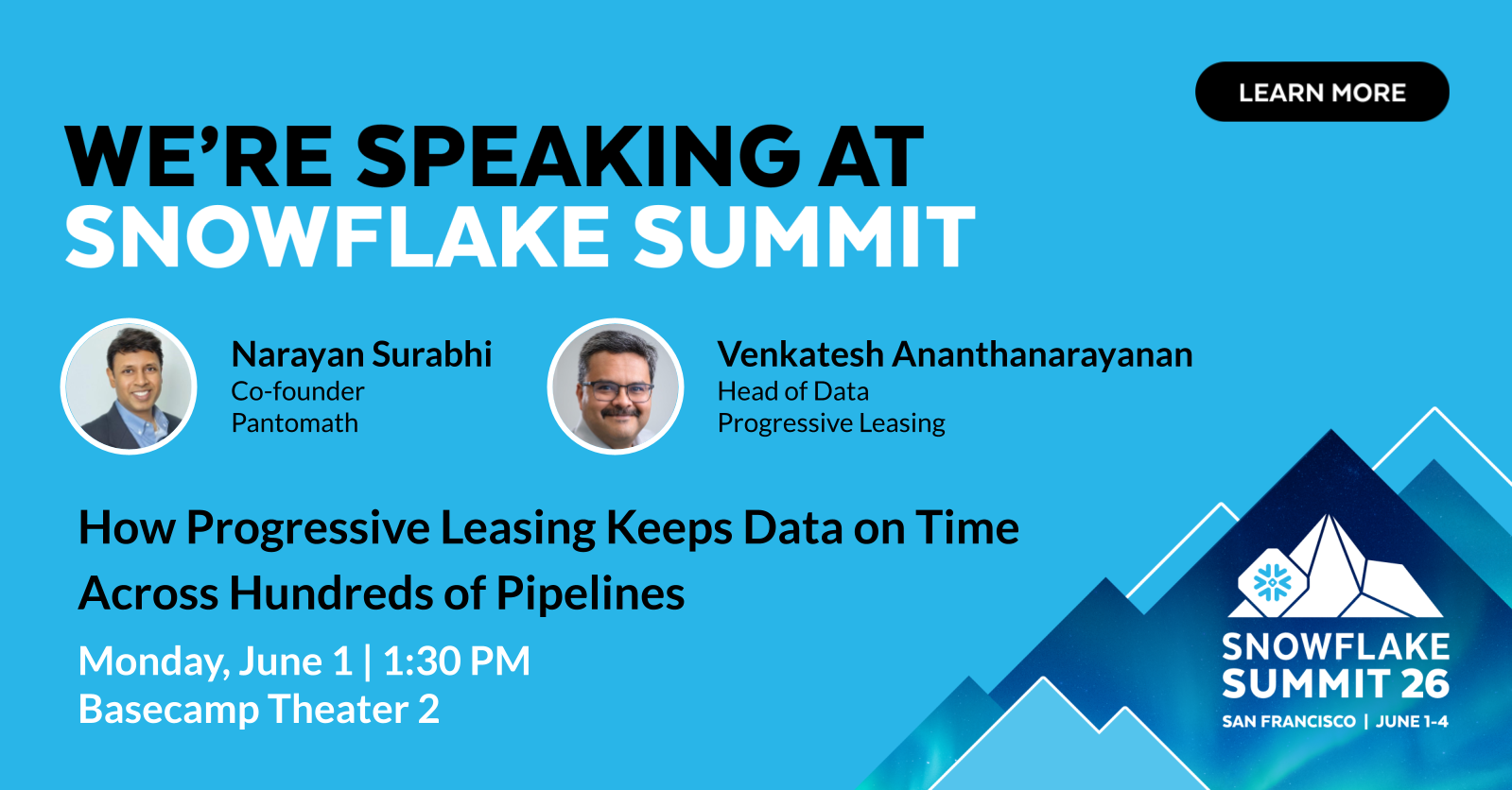 Pantomath x Progressive Leasing at Snowflake Summit